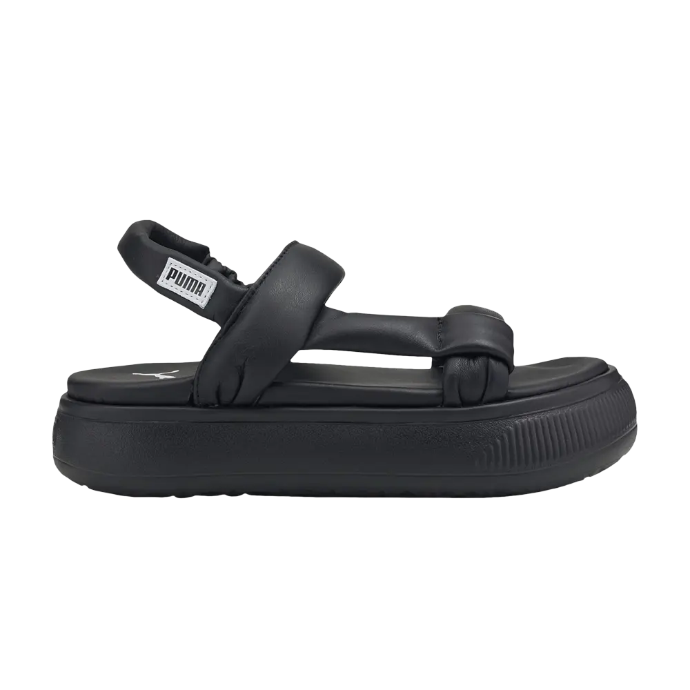

Кроссовки Wmns Suede Mayu Summer Platform Sandal Puma, черный