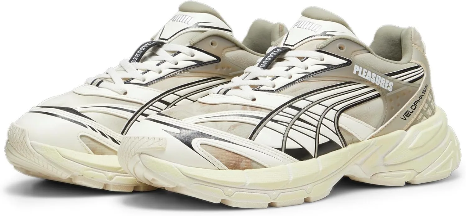 Мужские кроссовки PUMA Velophasis Overdyed Pleasures, зеленый/желтый — фото 3