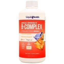 

Liquid Health Mega Energy B Complex Жидкий Мандарин Апельсин 32 жидких унции