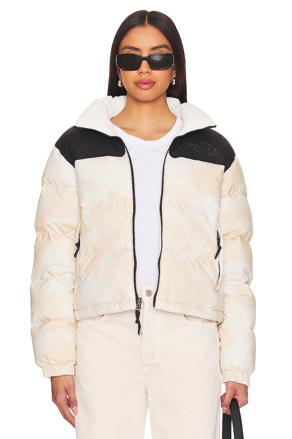 

Куртка crinkle rev nuptse The North Face, белый