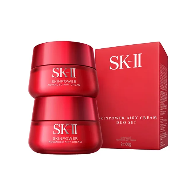 SK-II Крем для лица SK II Old Version Red Bottle против морщин, подтягивающий, восстанавливающий, 80g*2-Lightweight version