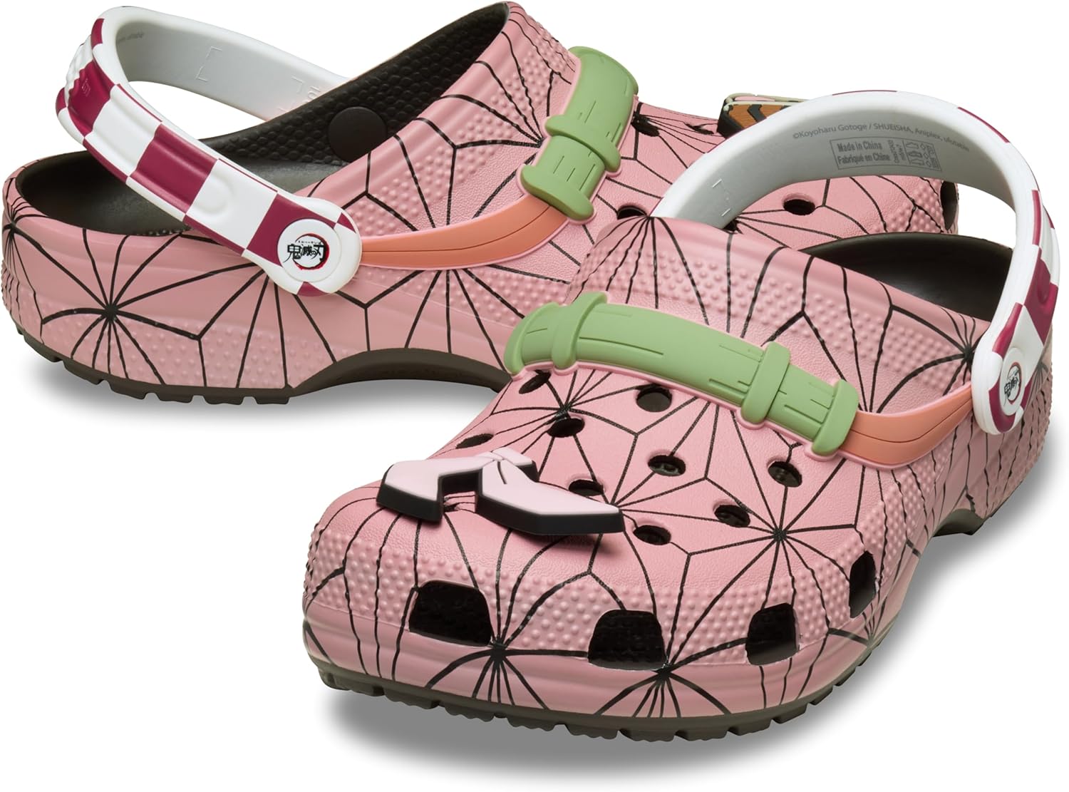 Кроксы унисекс для взрослых Demon Slayer классические сабо Crocs — фото 3