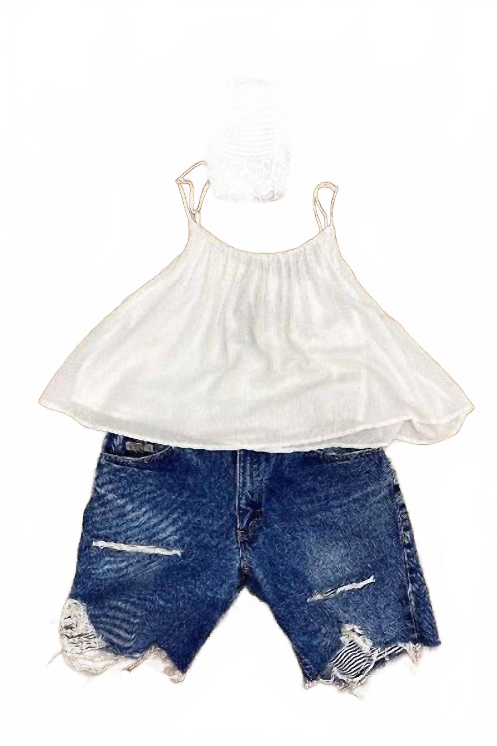 

Женские винтажные джинсовые шорты с ромбовидной ластовицей, черные Andy Denim