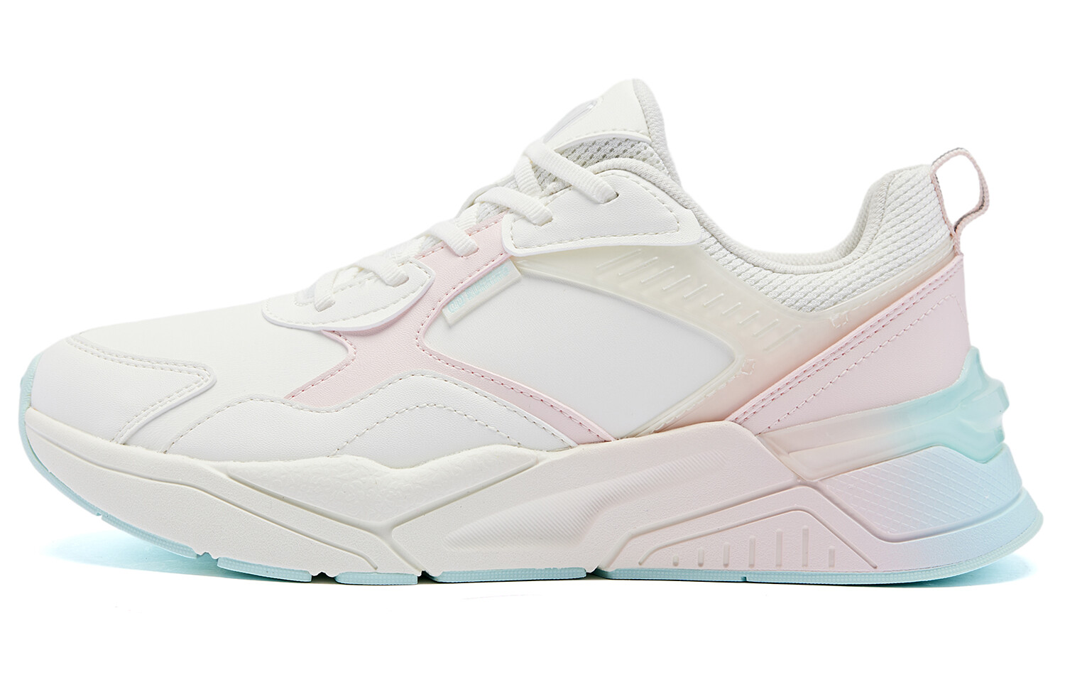 

Кроссовки женские с низким верхом белого цвета Qiaodan