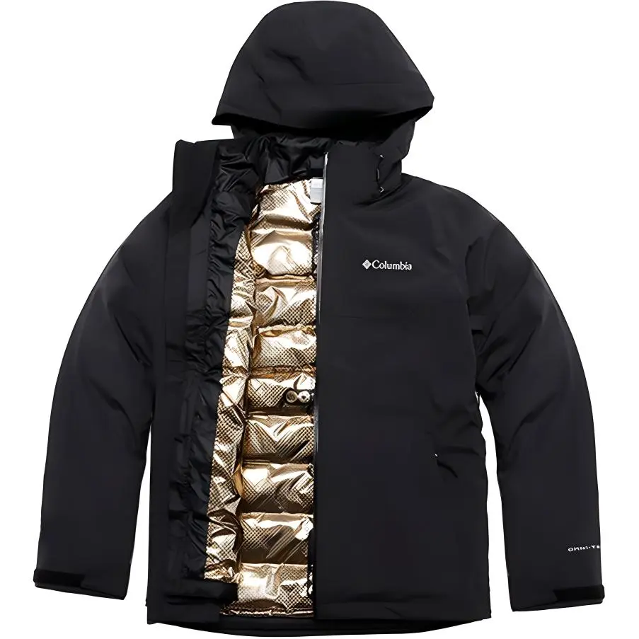

Columbia Ветровка мужская водонепроницаемая ветрозащитная дышащая утепленная, Graphite Black
