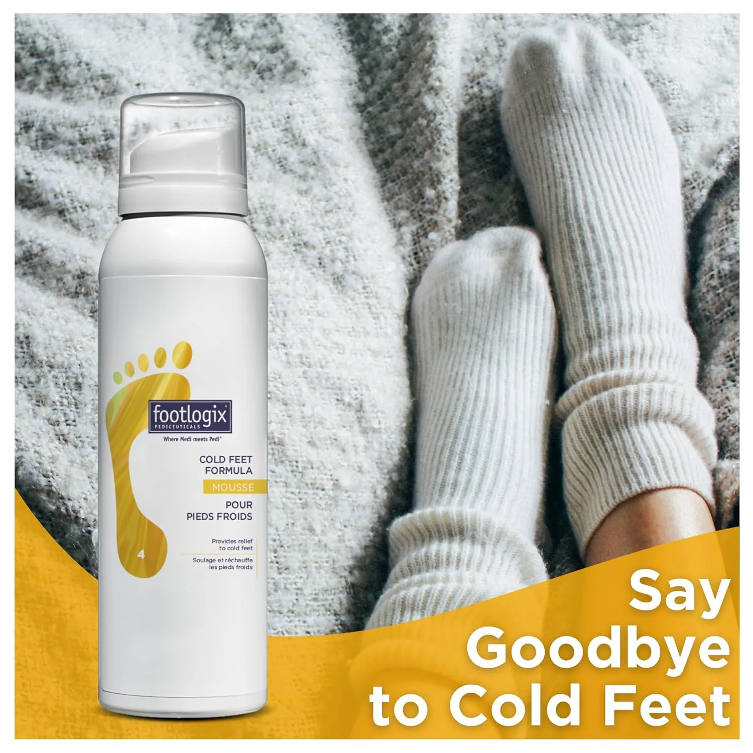 FOOTLOGIX Cold Feet Formula, 4.23 унции — фото 2