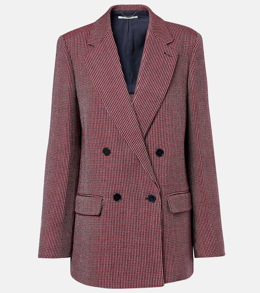 

Хлопковый пиджак в клетку Stella McCartney