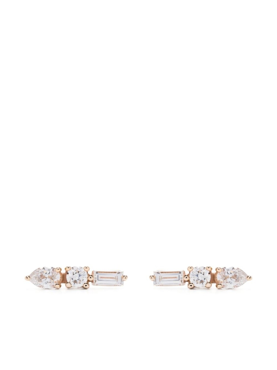 

Серьги Alexa Jordyn из желтого золота с бриллиантами Dana Rebecca Designs, золотой