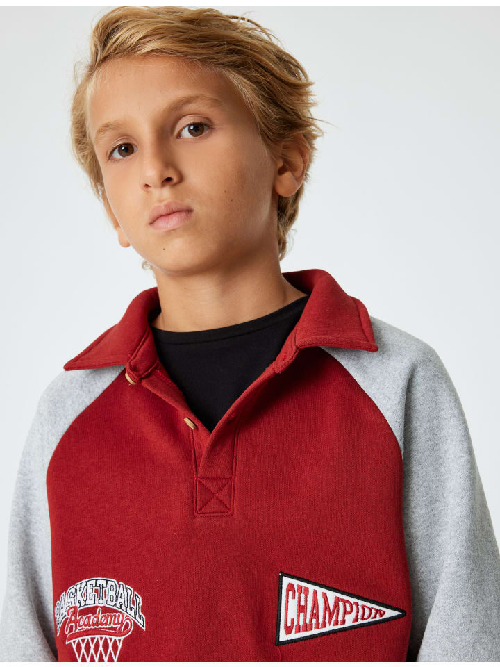 

KOTON Свитшот бордового цвета