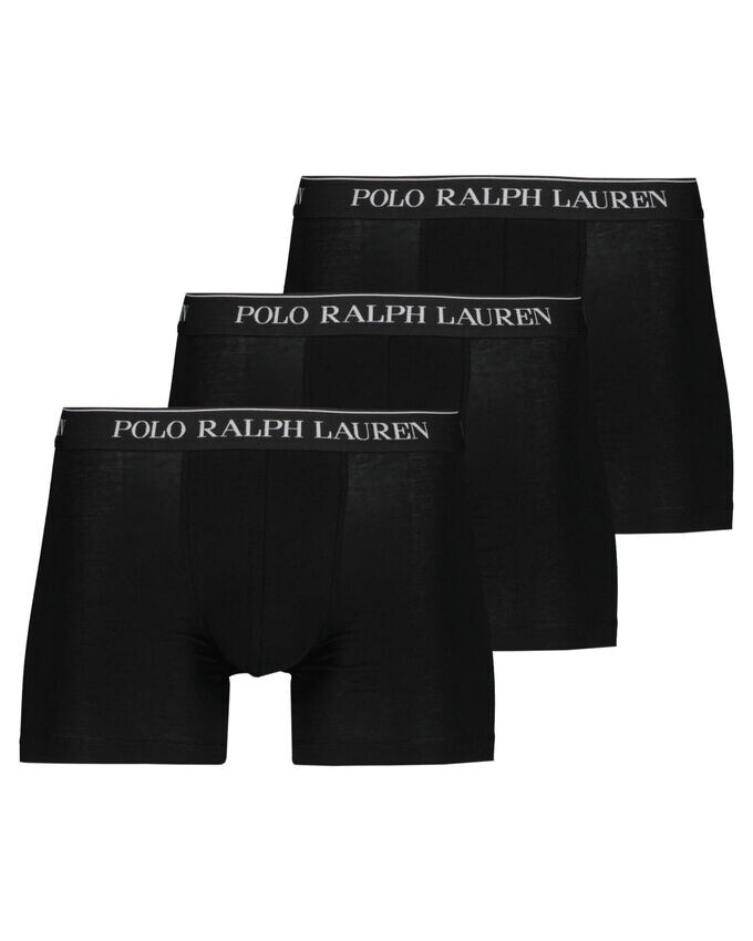 Шорты в стиле ретро, 3 шт Polo Ralph Lauren, черный