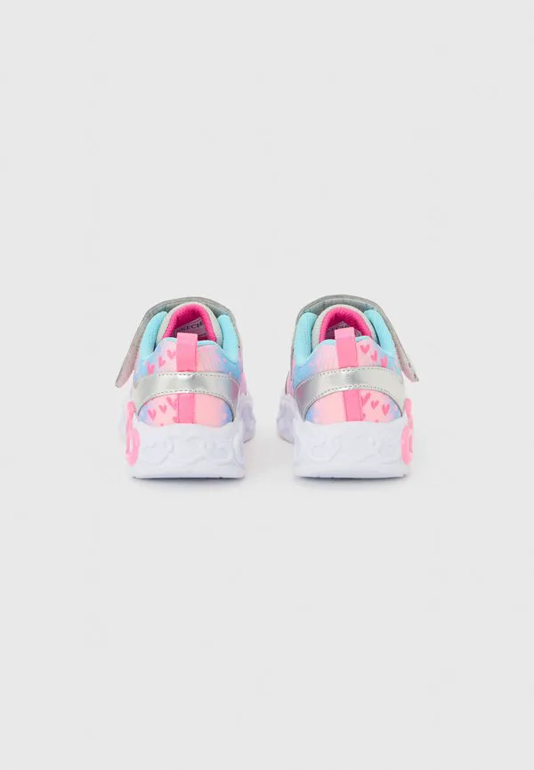 Кроссовки infinite heart lights Skechers, Silver-Coloured/Multi-Coloured — фото 3