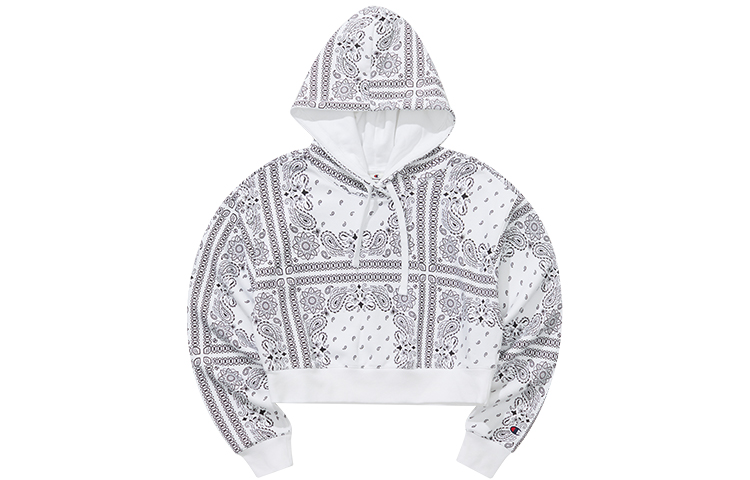 

Женская толстовка Rochester SS22 Champion, White Patchwork