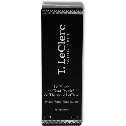 T. Leclerc Liquid Foundation Powder 02 Light Matte Vegan, дерматологически протестировано — Rose Matte, T. Leclerc Paris 1881 — фото 2