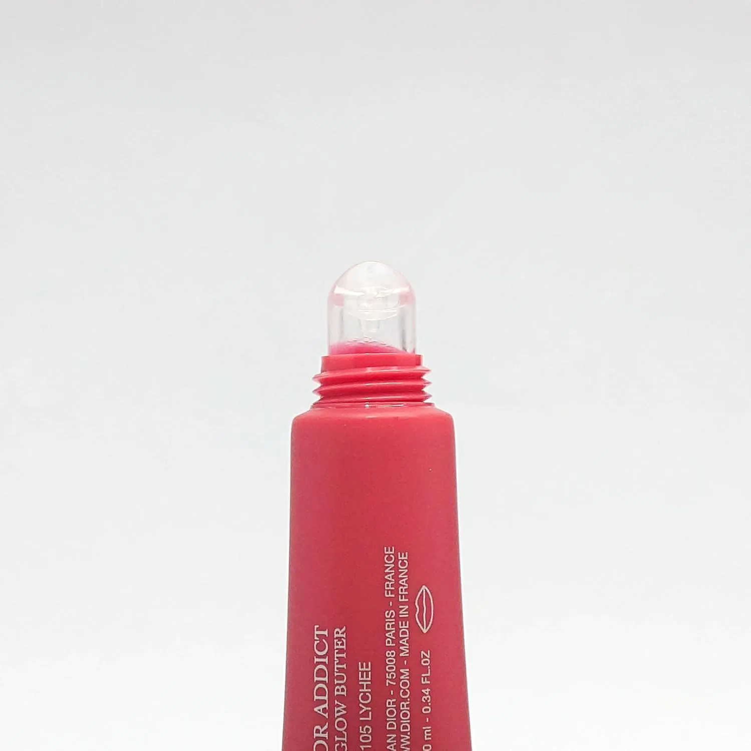 Бальзам для губ Dior Addict Lip Glow Butter оттенок 105 Lychee 10 мл — фото 4