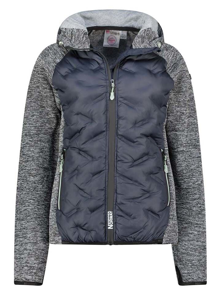 

Флисовая куртка Geographical Norway Fleecejacke Tagada, цвет Blau/Grau