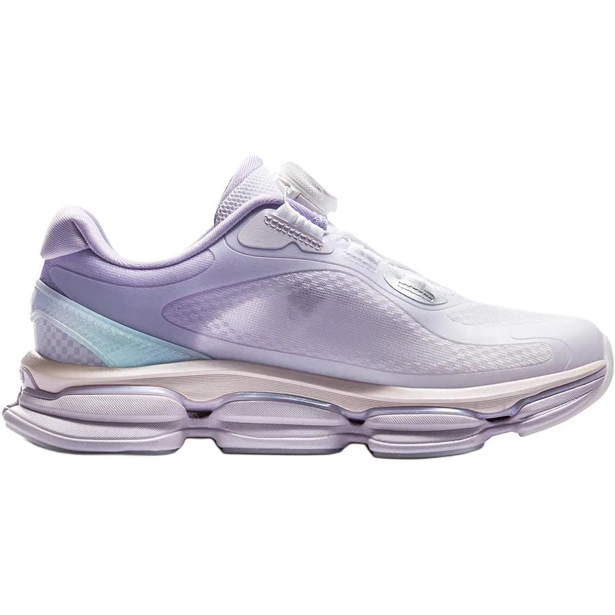 Кроссовки беговые Rebound Cushioning Breathable Support Low top Purple Kids' FILA KIDS — фото 3