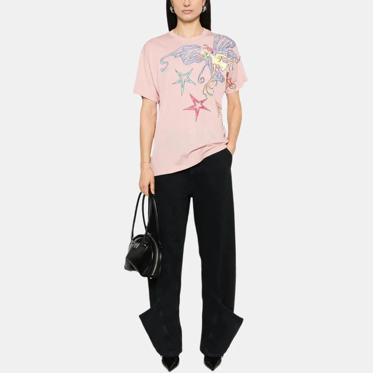 Футболка T Buxt Q Mauve DIESEL, Pink — фото 3