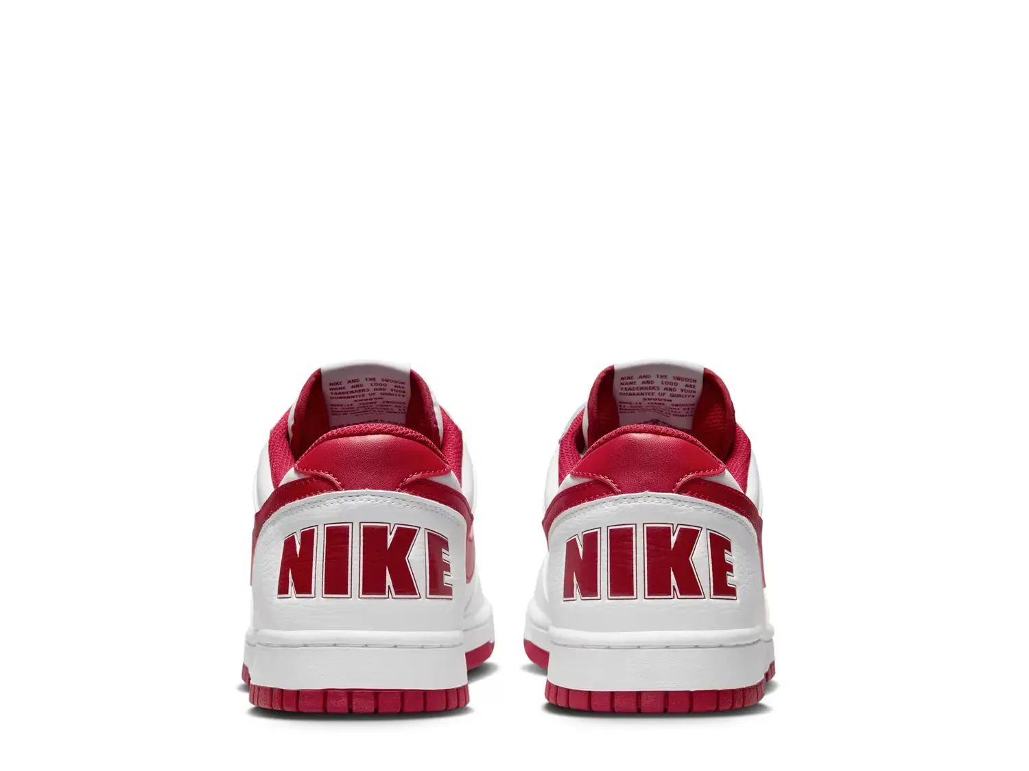 Кроссовки BNL Court - мужские Nike, White/Red — фото 2
