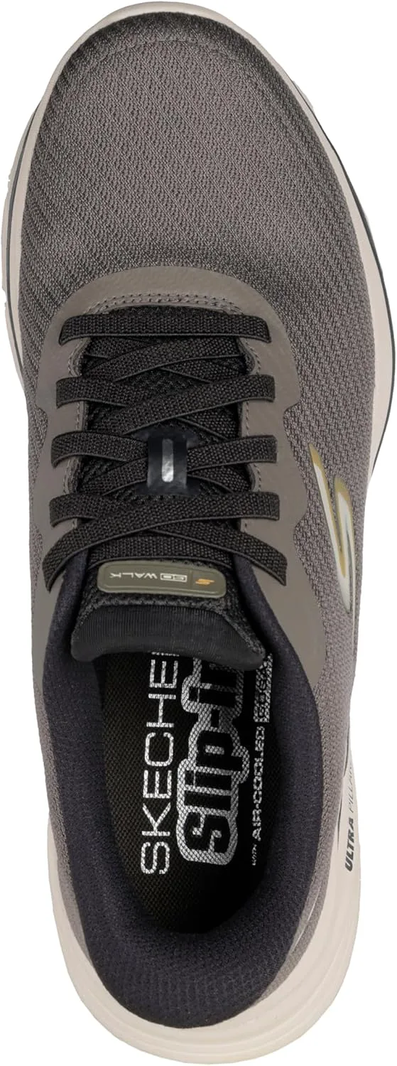 Мужские кроссовки Skechers Go Walk 8 Pate без застежек — фото 4