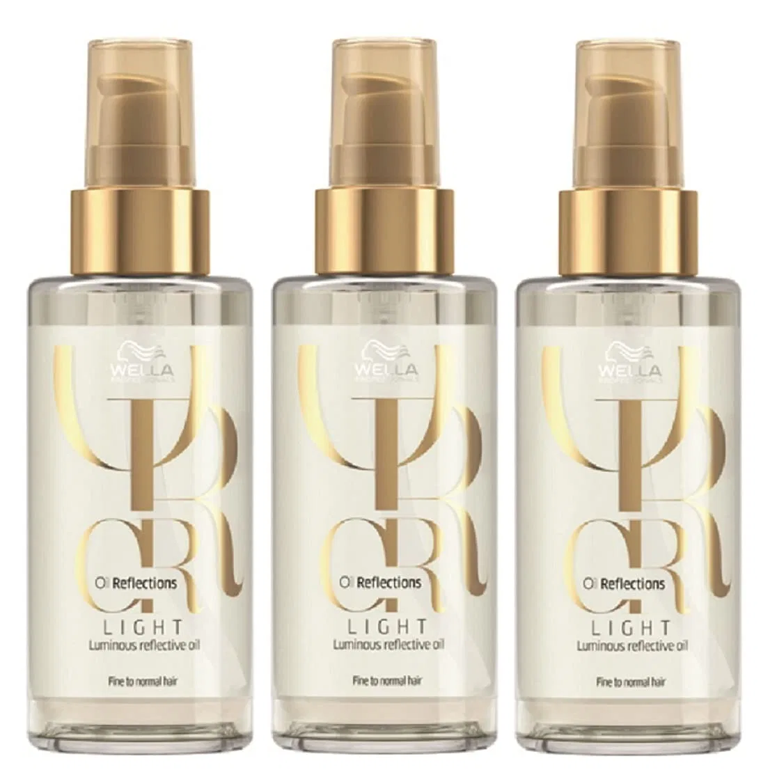 Легкое масло для волос «Oil Reflections Light Oil» от Wella Professionals, 3 шт. Wella Professionals