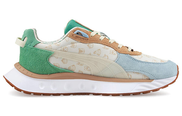 Кроссовки animal crossing x wild rider 'new horizons' Puma, бежевый — фото 2