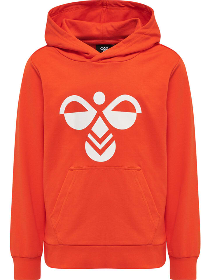 

Пуловер с капюшоном Hummel Hoodie Hmlcuatro Kinder, цвет CHERRY TOMATO