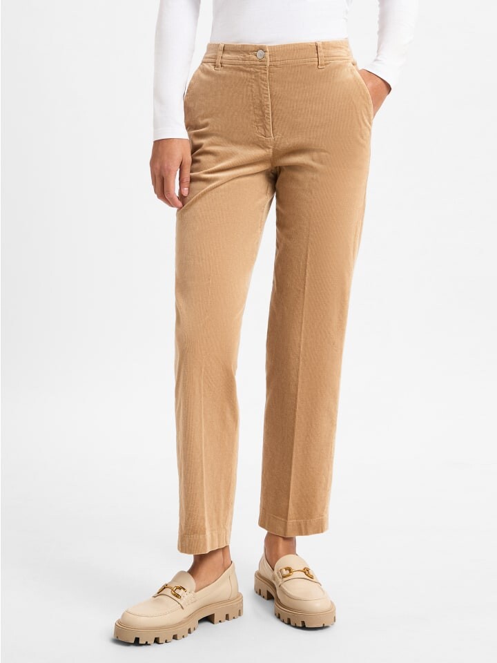

Тканевые брюки Marie Lund Cordhose, кэмел