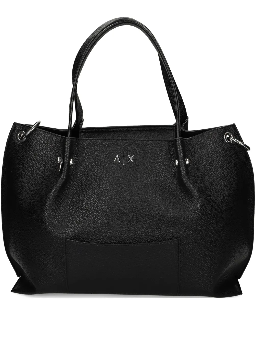 

Сумка-тоут с логотипом Armani Exchange, черный