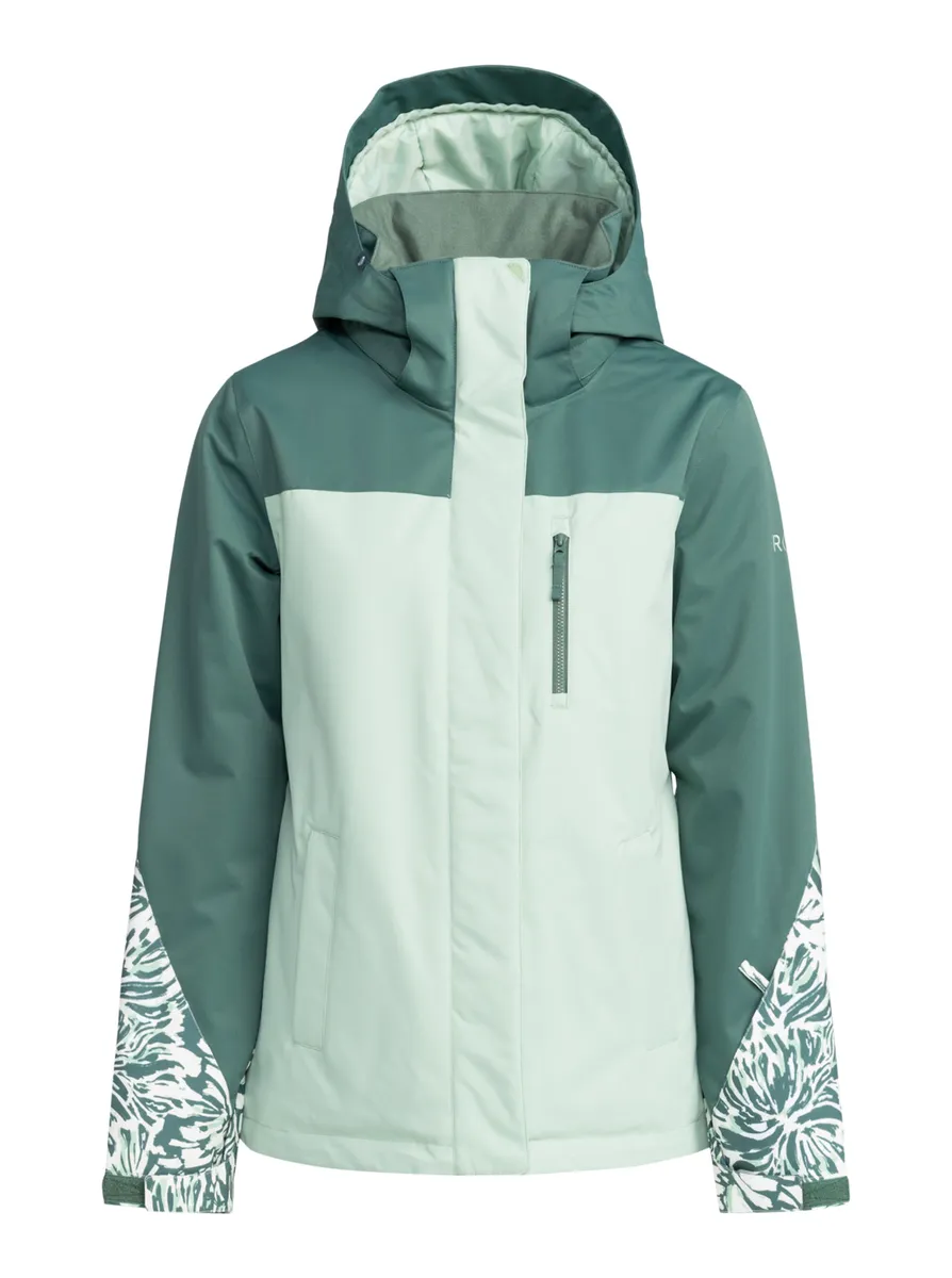 

Сноубордическая куртка Roxy " Roxy Jetty Block", цвет Dark Forest Wild