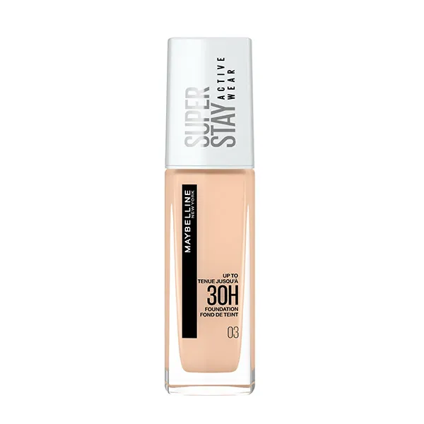 

Составляют основу Superstay Active Wear 30H Maybelline New York, цвет true ivory