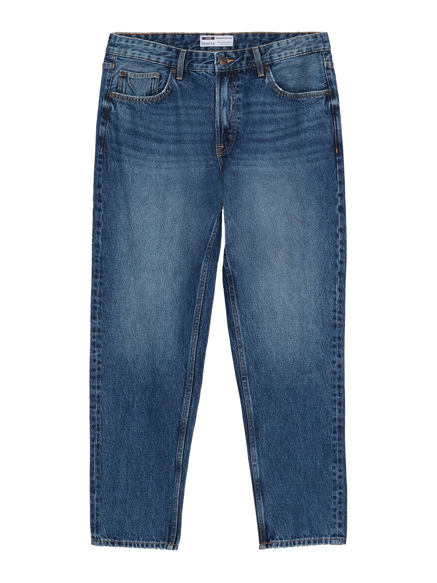 

Джинсы Bershka Regular Jeans, синий деним
