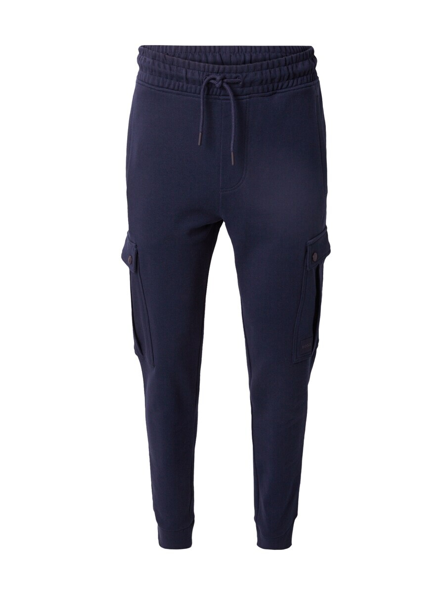 

Спортивные штаны BOSS Tapered Cargo Pants Seteam, темно-синий
