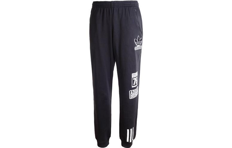 

Adidas Originals Мужские трикотажные спортивные штаны, цвет Black