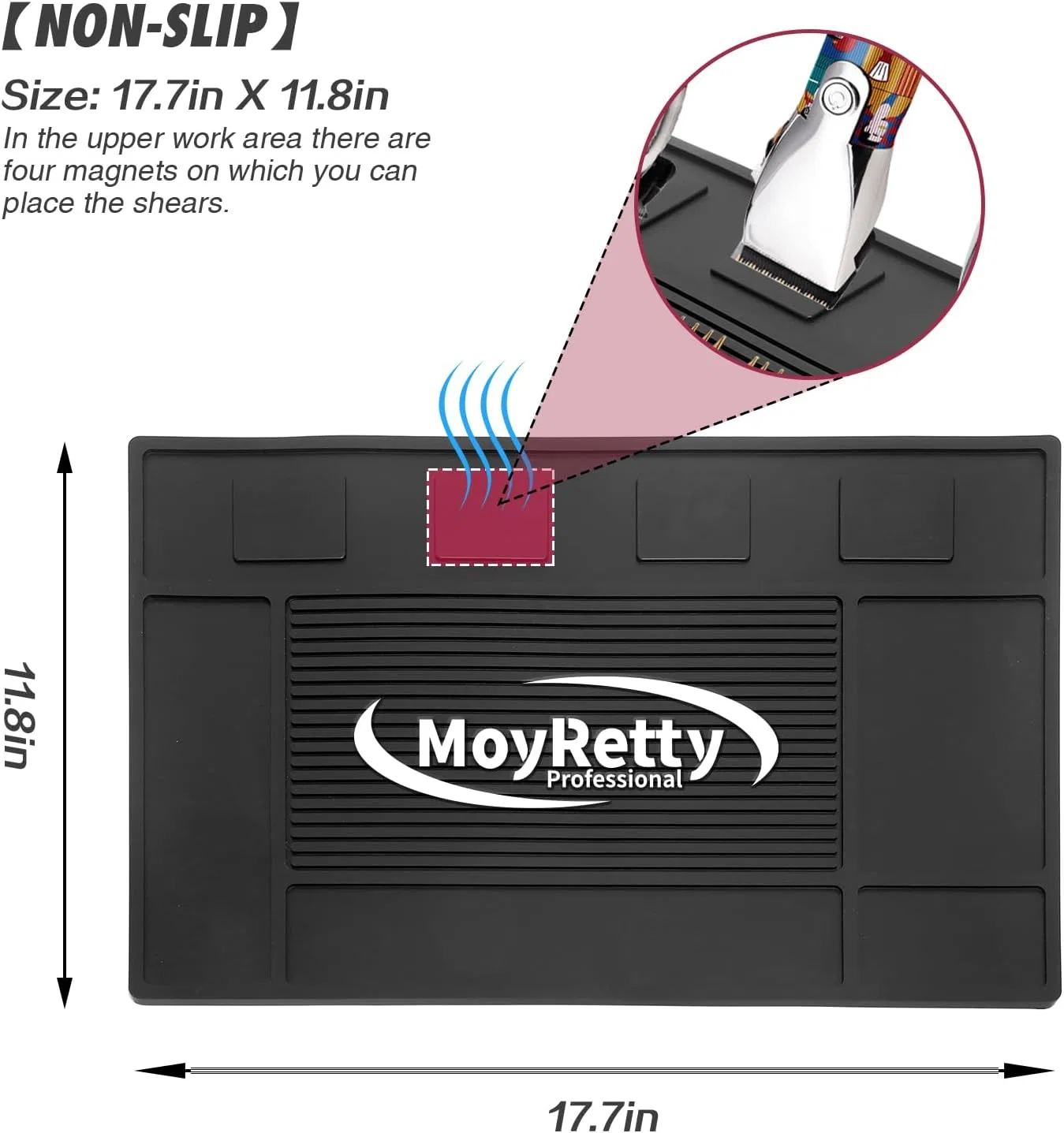 Магнитный органайзер MoyRetty для парикмахерских инструментов Moyretty — фото 2