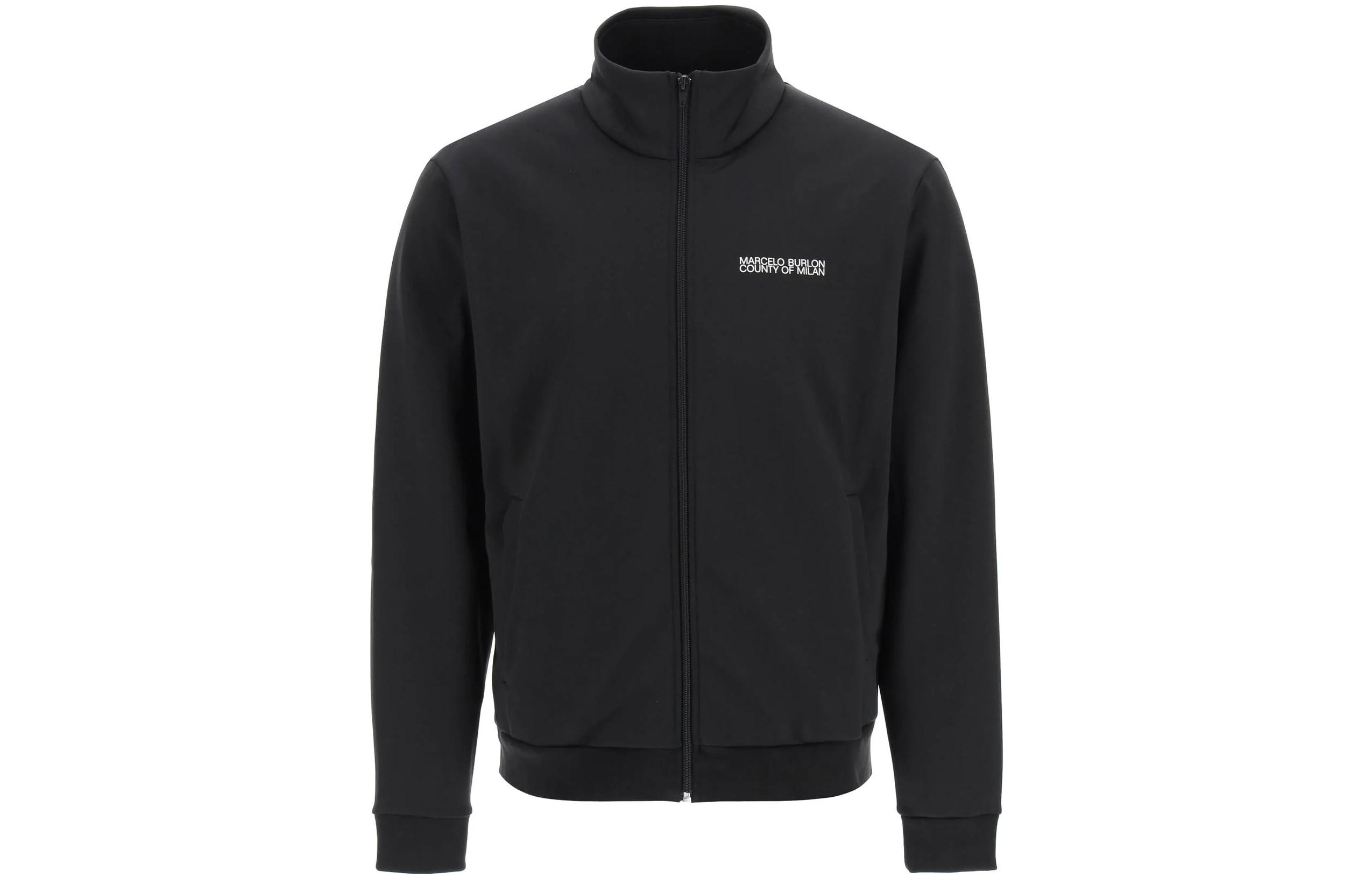 

Marcelo Burlon Кроссовый трековый пиджак, Black