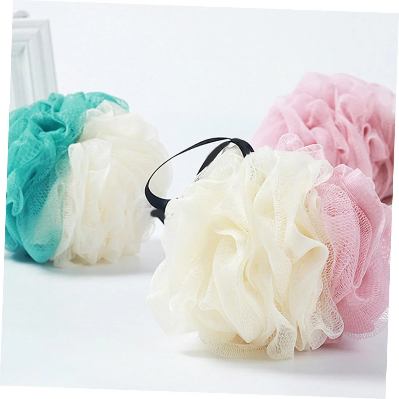 Лосьон для тела 2 Duplexor Soap Bath Works Lotion In Shower Lotion Shower Comfort Mesh Pouf Shower Ball Mesh SOESFOUFU, ассорти — фото 3