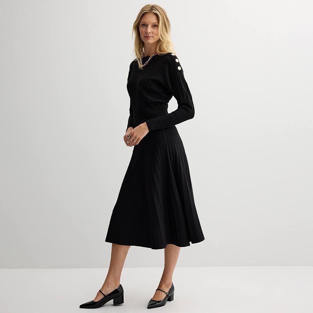

Женский топ с вырезом «лодочка» Nine West, цвет Mineral Black
