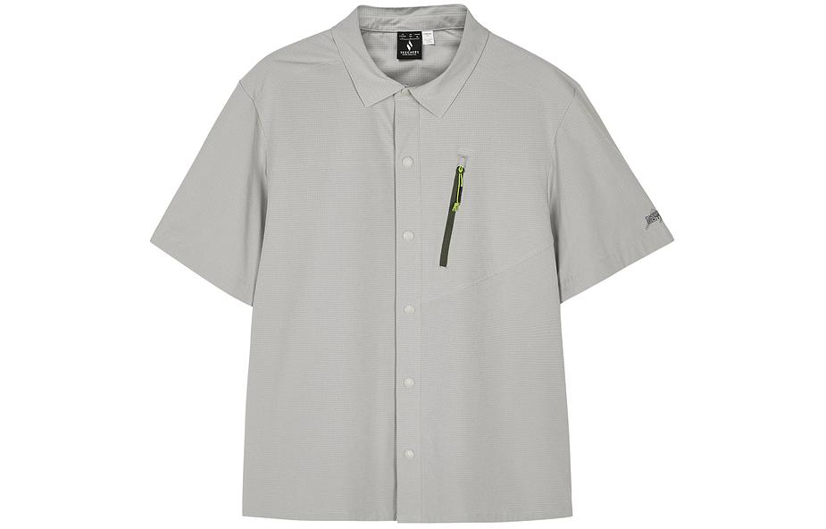 

Поло мужское Ash Gray Skechers, серый