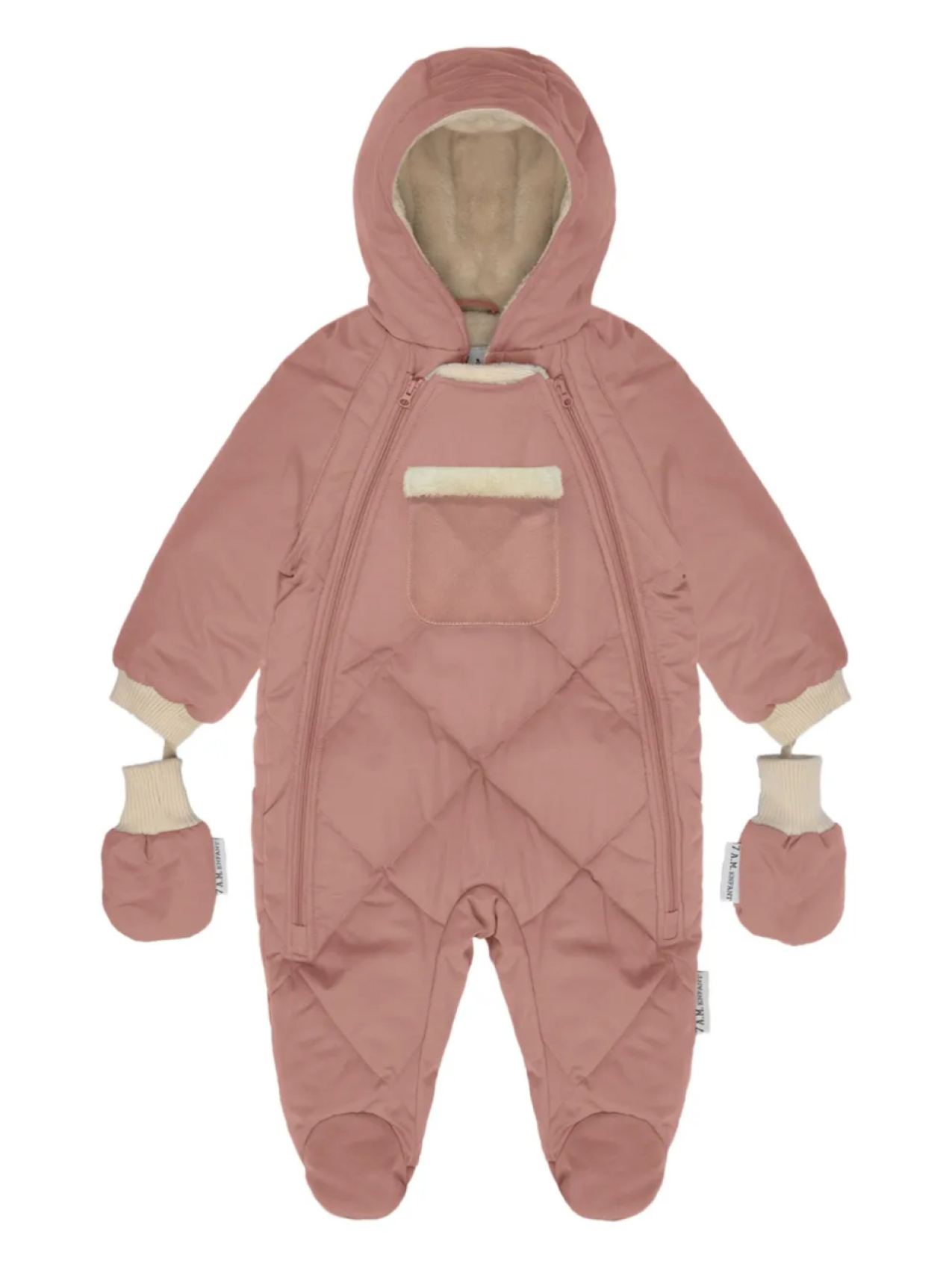 

Зимний комбинезон Benji 7AM KIDS, розовый