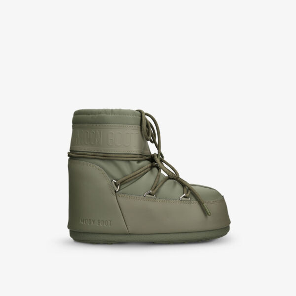 

Резиновые сапоги Icon на шнуровке Moon Boot, хаки