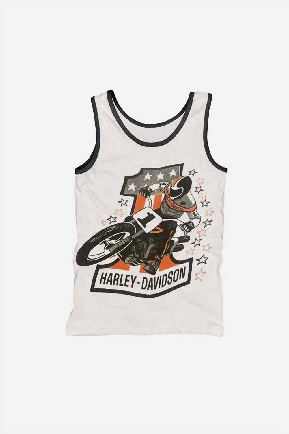

Белая майка унисекс Harley Davidson MadeWorn, белый
