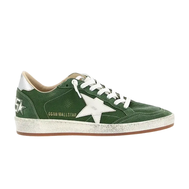 Кеды Golden Goose Ballstar, зеленый