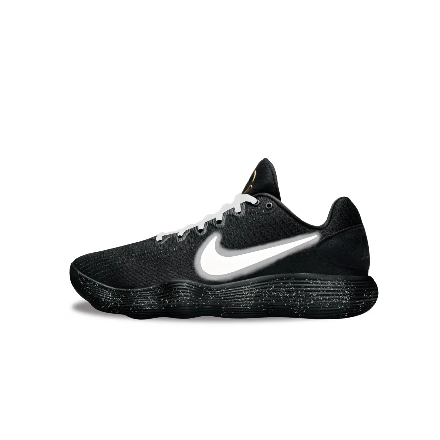 

Nike Баскетбольные кроссовки Hyperdunk 2017, износостойкие, низкие, мужские, черно-белые