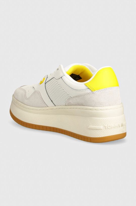 Кроссовки TJW RETRO BASKET FLATFORM MIX Tommy Jeans, белый — фото 3