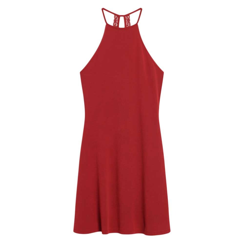 

Платье Superdry Fit & Flare Midi, красный