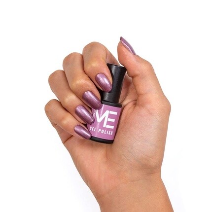 Полуперманентный лак для ногтей Me by Mesauda Purple Color 264 Satin Dreams — перламутровый оттенок — технология Easy On Technology — Easy Off — Vegan and Cruelty Free, 4,5 мл — фото 3