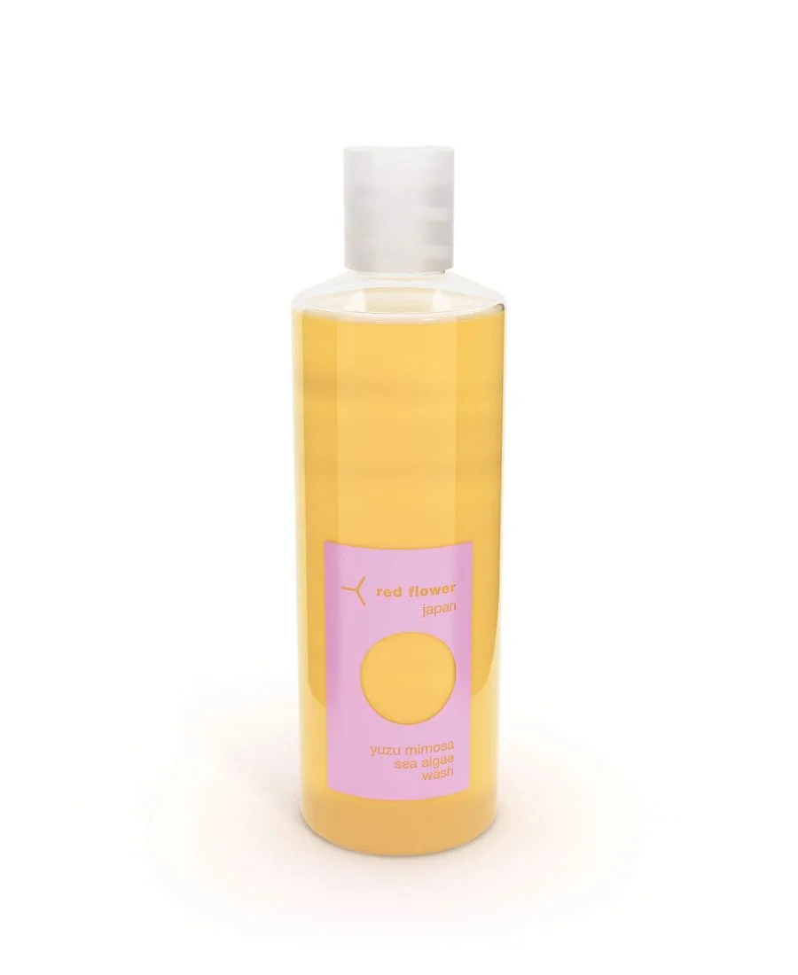 Гель для умывания Red Flower — Средство для умывания Yuzu Mimosa Sea Algae Wash, , Lemon