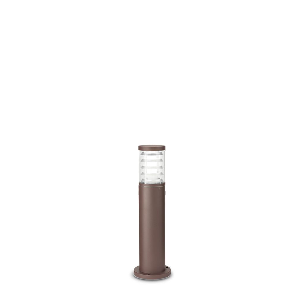 

Piantana-Palo Da Esterno Moderna Tronco Alluminio Coffee 1 Luce E27 H40Cm IdealLux