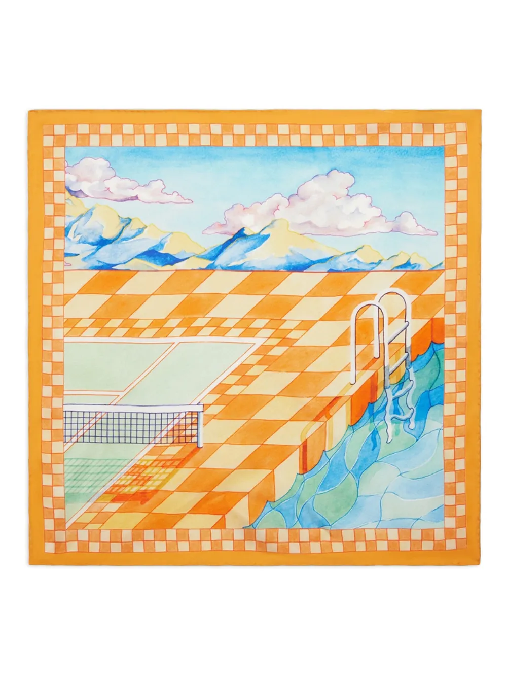 

Платок Surreal Pool CASABLANCA, мультиколор