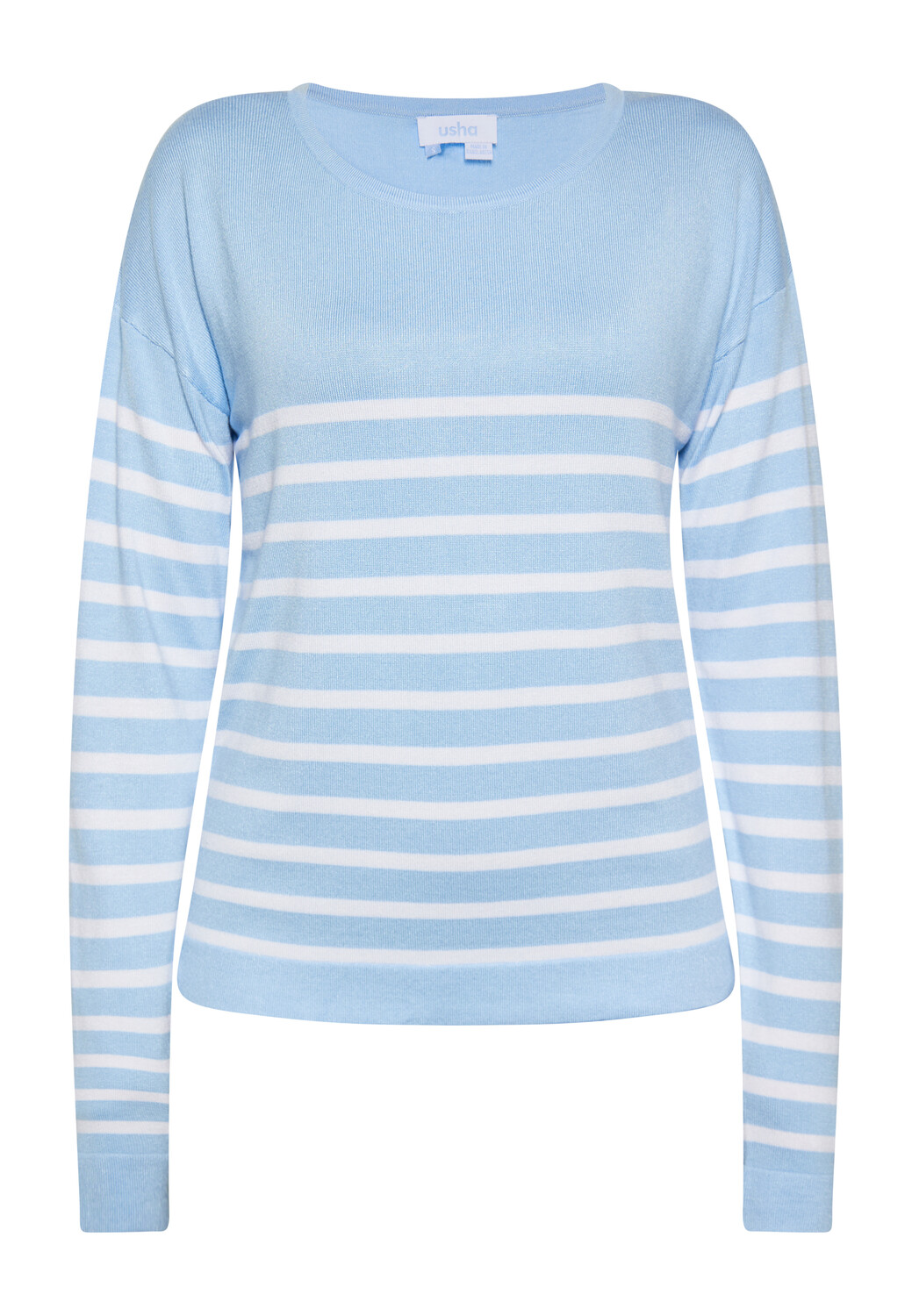 

Свитер usha BLUE LABEL, цвет HELLBLAU WEISS